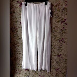 NWT Alex Evenings chiffon pants